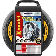 Mefatech 12MM x Tipi Oto Kar Zinciri