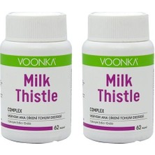 Voonka Milk Thistle 62 Kapsül 2 Adet