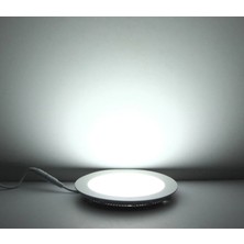Cata 6 Watt Panel LED Armatür Sıva Altı Yuvarlak Ct 5145 Beyaz Işık 6400K Alüminyum Kasa