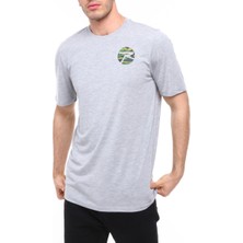 Raru Erkek T-Shirt Gera Gri Melanj