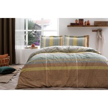 Özdilek Lane Turuncu Çift Kişilik Nevresim Takımı