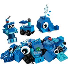LEGO® Classic 52 Parçalık Yaratıcı Mavi Yapım Parçaları Seti (11006) - Çocuk Oyuncak Yapım Seti