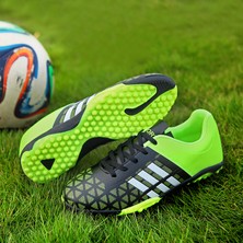 Moyan Siyah Yeşil Futbol Ayakkabıları (Yurt Dışından)