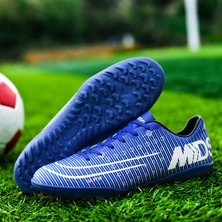 Moyan Mavi - Beyaz Futbol Ayakkabıları (Yurt Dışından)