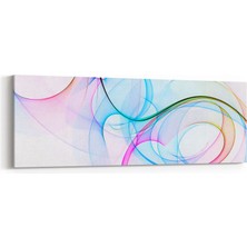 Olla 10132YI Abstract Görsel Yatay Ince Kanvas Tablo