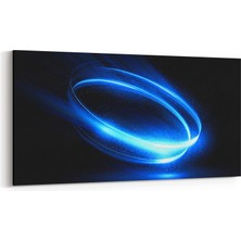 Olla 10395YD Abstract Görsel Yatay Dar Kanvas Tablo
