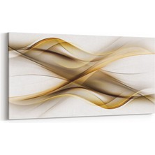 Olla 10185YD Abstract Görsel Yatay Dar Kanvas Tablo