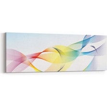 Olla 10130YI Abstract Görsel Yatay Ince Kanvas Tablo