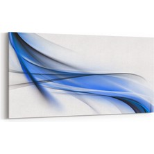 Olla 10143YD Abstract Görsel Yatay Dar Kanvas Tablo