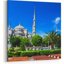 Olla 18385K Yapı Görseli Kare Kanvas Tablo
