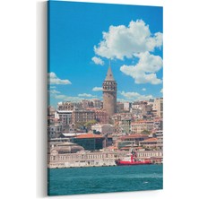 Olla 18013D Yapı Görseli Dikey Kanvas Tablo