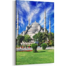 Olla 19003D Yapı Görseli Dikey Kanvas Tablo