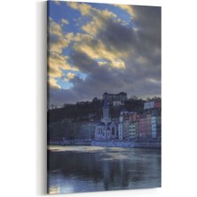 Olla 18471D Yapı Görseli Dikey Kanvas Tablo