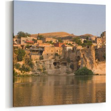 Olla 19005K4 Yapı Görseli Kare 4'lü Kanvas Tablo