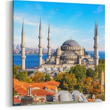 Olla 18170K Yapı Görseli Kare Kanvas Tablo