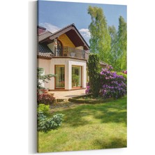 Olla 18548D Yapı Görseli Dikey Kanvas Tablo