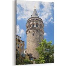Olla 18929D Yapı Görseli Dikey Kanvas Tablo