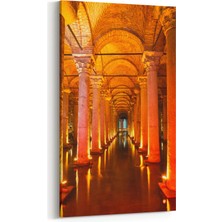 Olla 18257DD Yapı Görseli Dikey Dar Kanvas Tablo