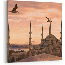 Olla 18862K Yapı Görseli Kare Kanvas Tablo