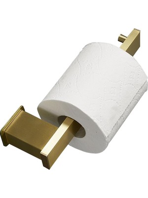Jessieyou Mall Banyo Donanım Seti Altın Havlu Askısı Kağıt Tutucu Havlu Bar Köşe Raf Tuvalet Fırçası Aksesuarları (Yurt Dışından)