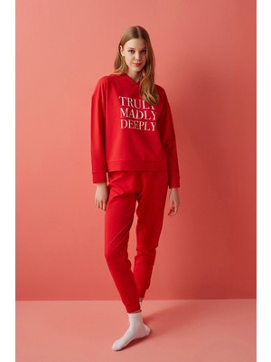 Penti Kırmızı In Love Pijama Altı