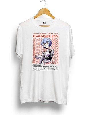 Karikatür Store Rei Ayanami Evangelion Aesthetic Anime Baskılı Tişört