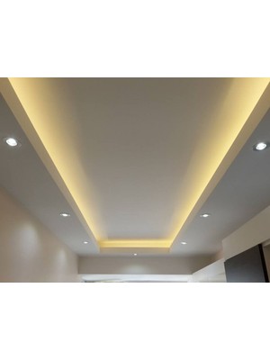 Ack AH06-00130 3W Beyaz Kasa Sıva Altı LED Spot Armatür 6500K Beyaz