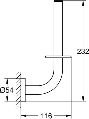 Grohe Essentials Yedek Tuvalet Kağıtlığı 40385GL1