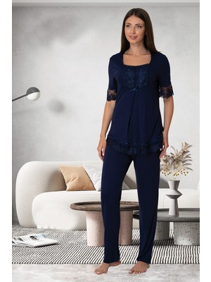Effort Diğer Dantelli Lohusa Pijama Takım Effort 6032