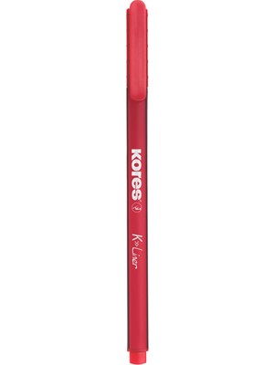 Kores K-Liner Fineliner Kalem -Kırmızı 0,4mm