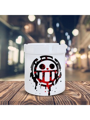 Asilmeydan Trafalgar D Luffy Maymunu Baskılı Küllük Kül TABLASI-1102