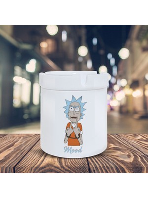 Asilmeydan Mood Küllük Rick And Morty Baskılı Kül Tablası K-152