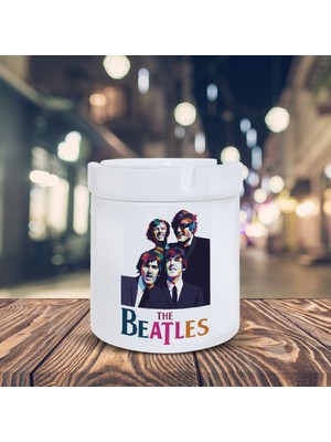 Asilmeydan The Beatles Küllük Müzik Grubu Baskılı Kül Tablası K-97