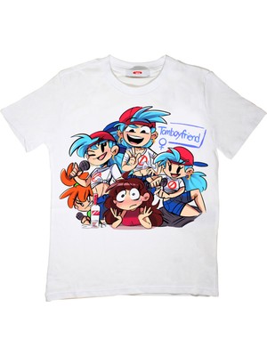 TakeTshirt Friday Night Funkin Çocuk Tişört Tomboyfriend