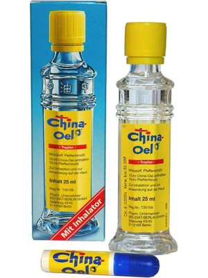China Oel 25 ml - China Oil (Çin Yağı Büyük Boy) Nane Yağı