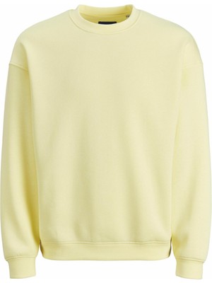 Jack & Jones Erkek Elfin Yellow Sweatshirt