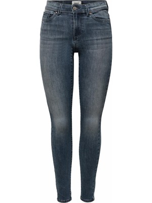 Only Kadın Blue Black Denim Pantolon