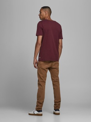 Jack & Jones Bisiklet Yaka Basic Tişört-Organic