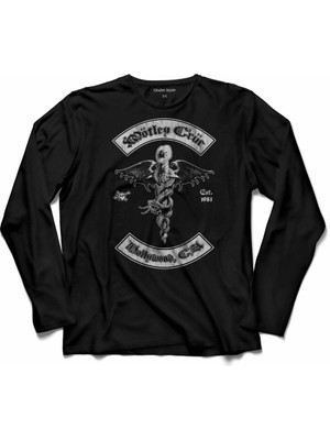 Kendim Seçtim Mötley Crüe Heavy Metal Musıc Uzun Kollu Tişört