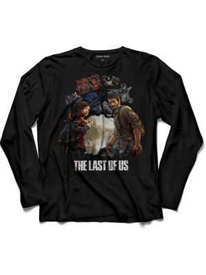 Kendim Seçtim The Last Of Us Play Statıon Joel Elite Uzun Kollu Tişört