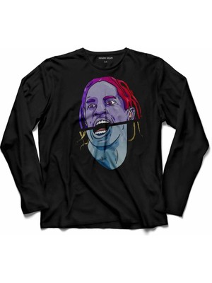 Kendim Seçtim Travıs Scott Jacques Webster Uzun Kollu Tişört