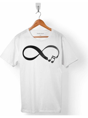 Kendim Seçtim Müzik Nota Sonsuzluk Sonsuz Aşk Love Erkek Tişört