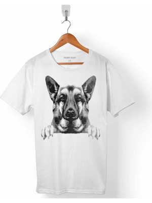 Kendim Seçtim German Shepherd Alman Kurdu Polıce Dog Erkek Tişört