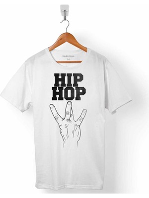 Kendim Seçtim Hıp Hop Işareti Simgesi Hıphop Hey Dostum Erkek Tişört