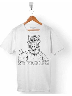 Kendim Seçtim Alf No Problem Dizisi Melmac Alıen Lıfe Form Erkek Tişört