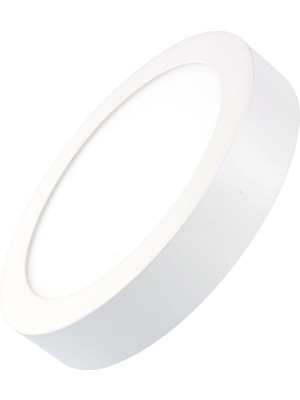 Inoled 12W Yuvarlak Sıva Üstü LED Panel 6500K Beyaz İN-TLS-2750-01