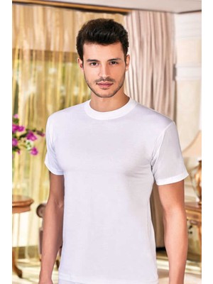 Berrak 1003 Yarım Kol Kapalı Yaka 3'lü Fanila