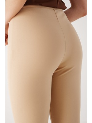 MyLove Zip Detay Yırtmaçlı Pantolon