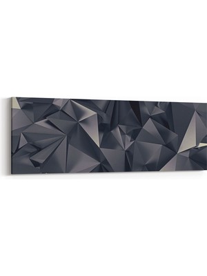 Olla 10073YI Abstract Görsel Yatay Ince Kanvas Tablo