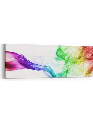 Olla 10187YI Abstract Görsel Yatay Ince Kanvas Tablo